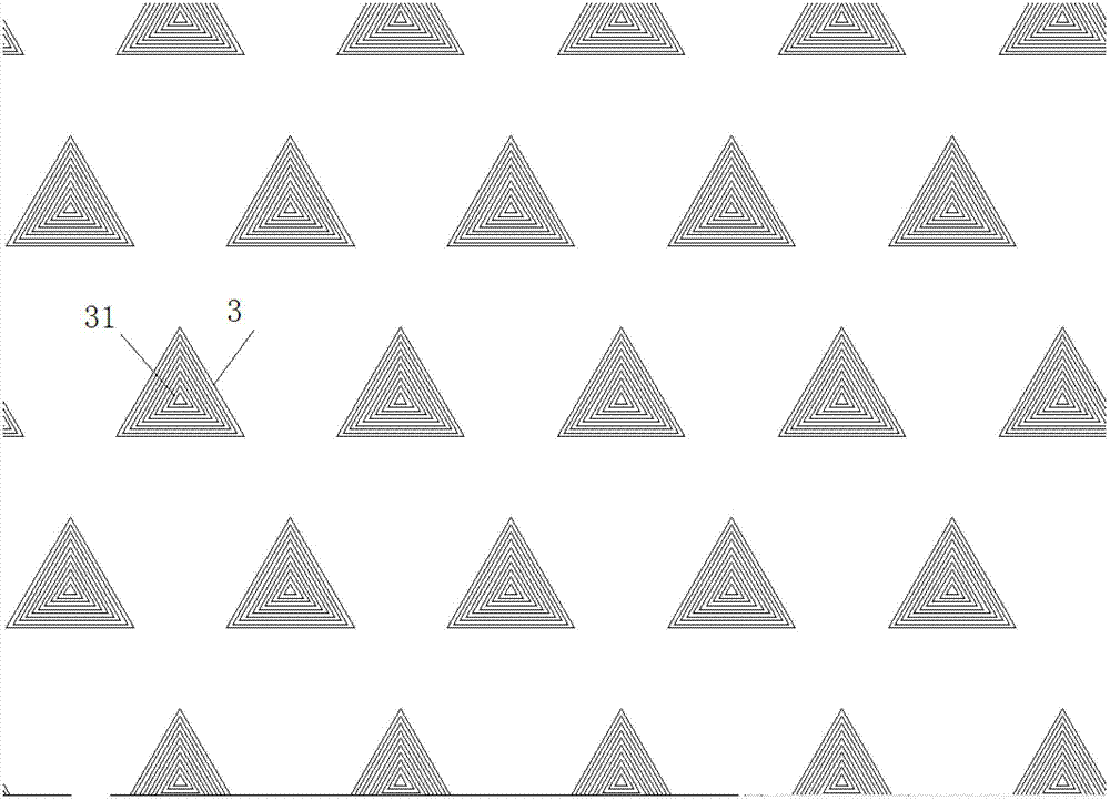 Patterned substrate, formation method of patterned substrate and mask for producing patterned substrate