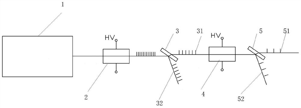 Light splitting system by utilizing electro-optic drive and electro-optic crystal