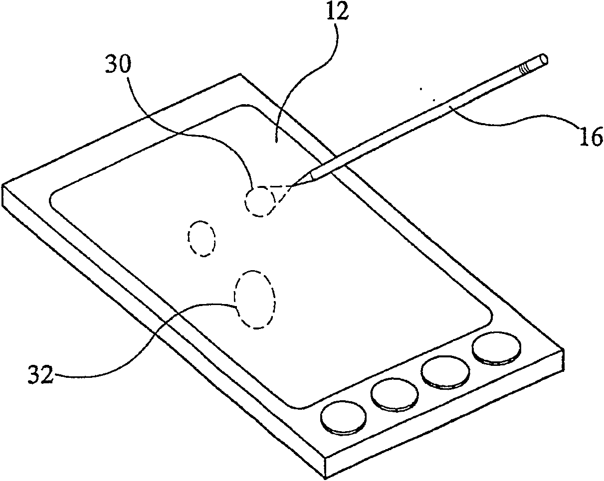 Electronic input equipment