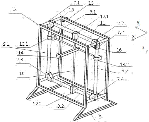 A three-dimensional measuring instrument for human knee joint kinematics