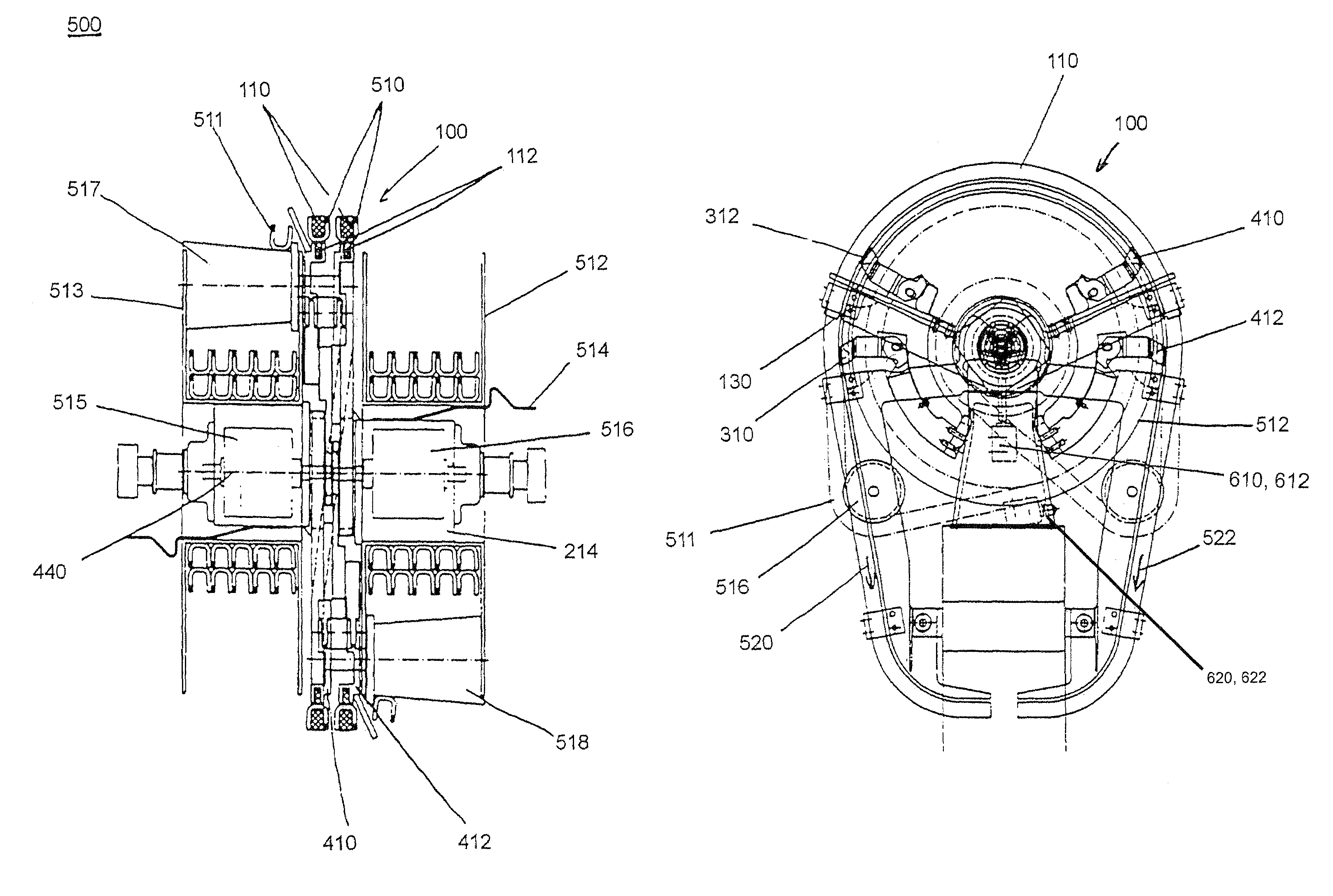 Clip feed arrangement