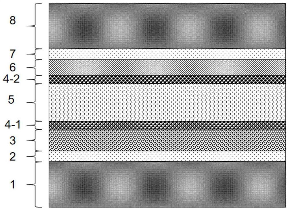 Flexible electrochromic device and preparation method thereof