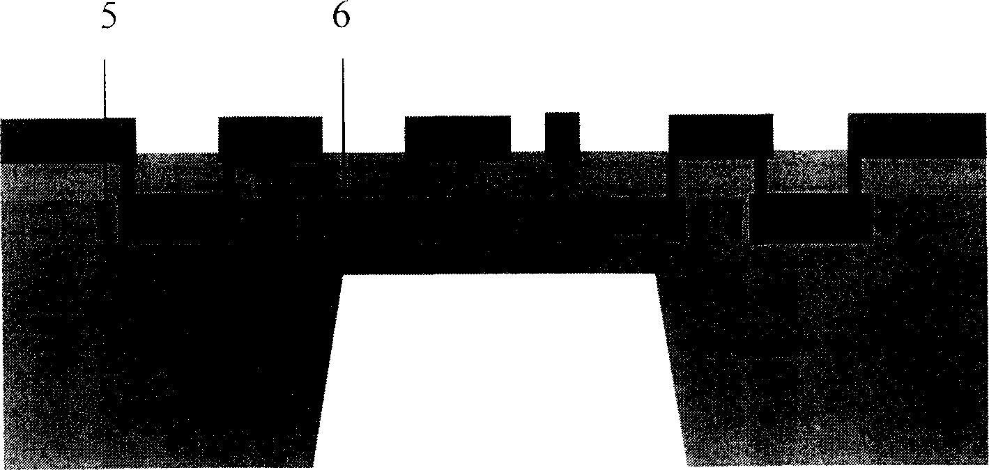 NEMS piezoresistive pressure sensor chip and its making process