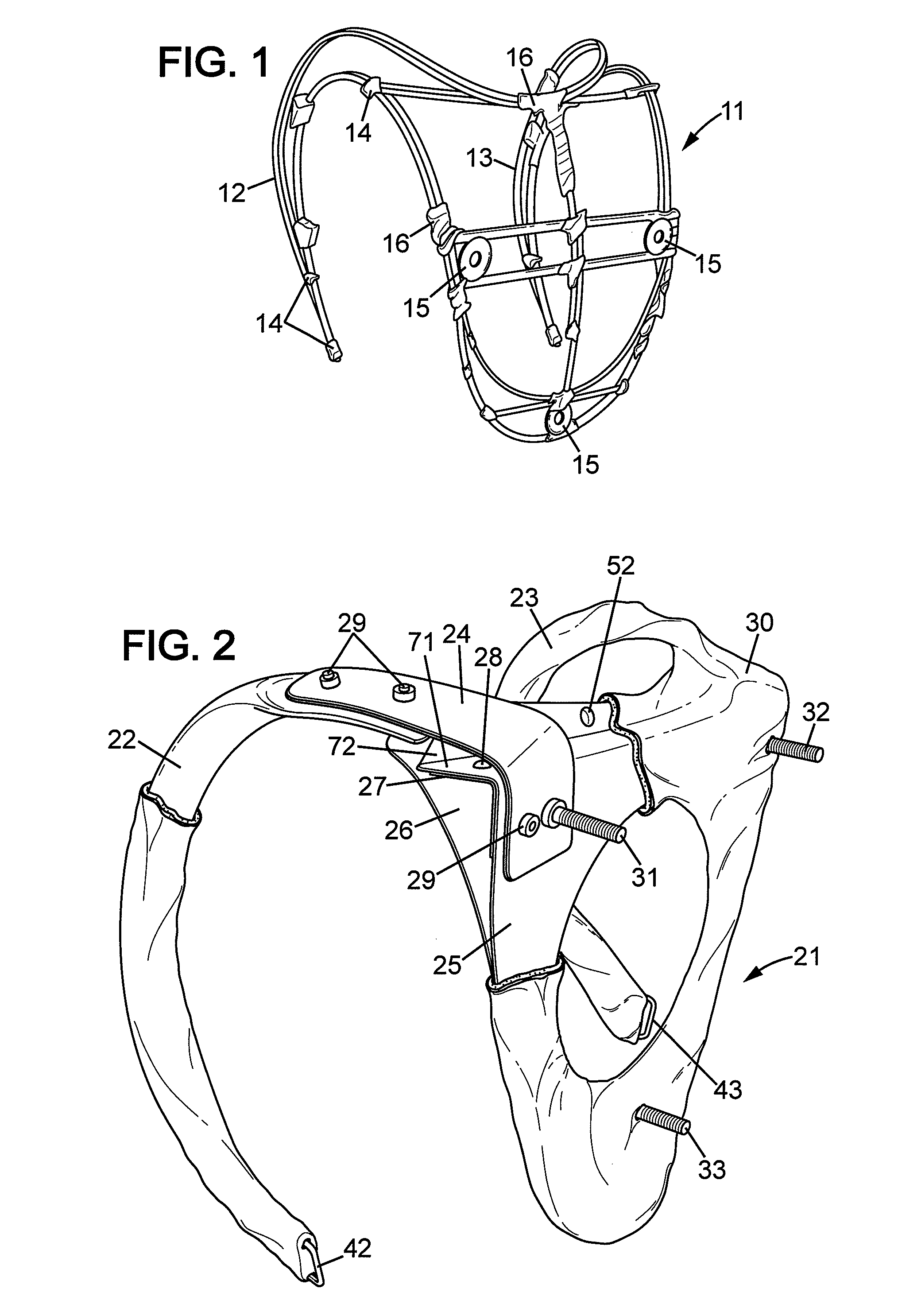 Prop-supporting harness for a stage performer