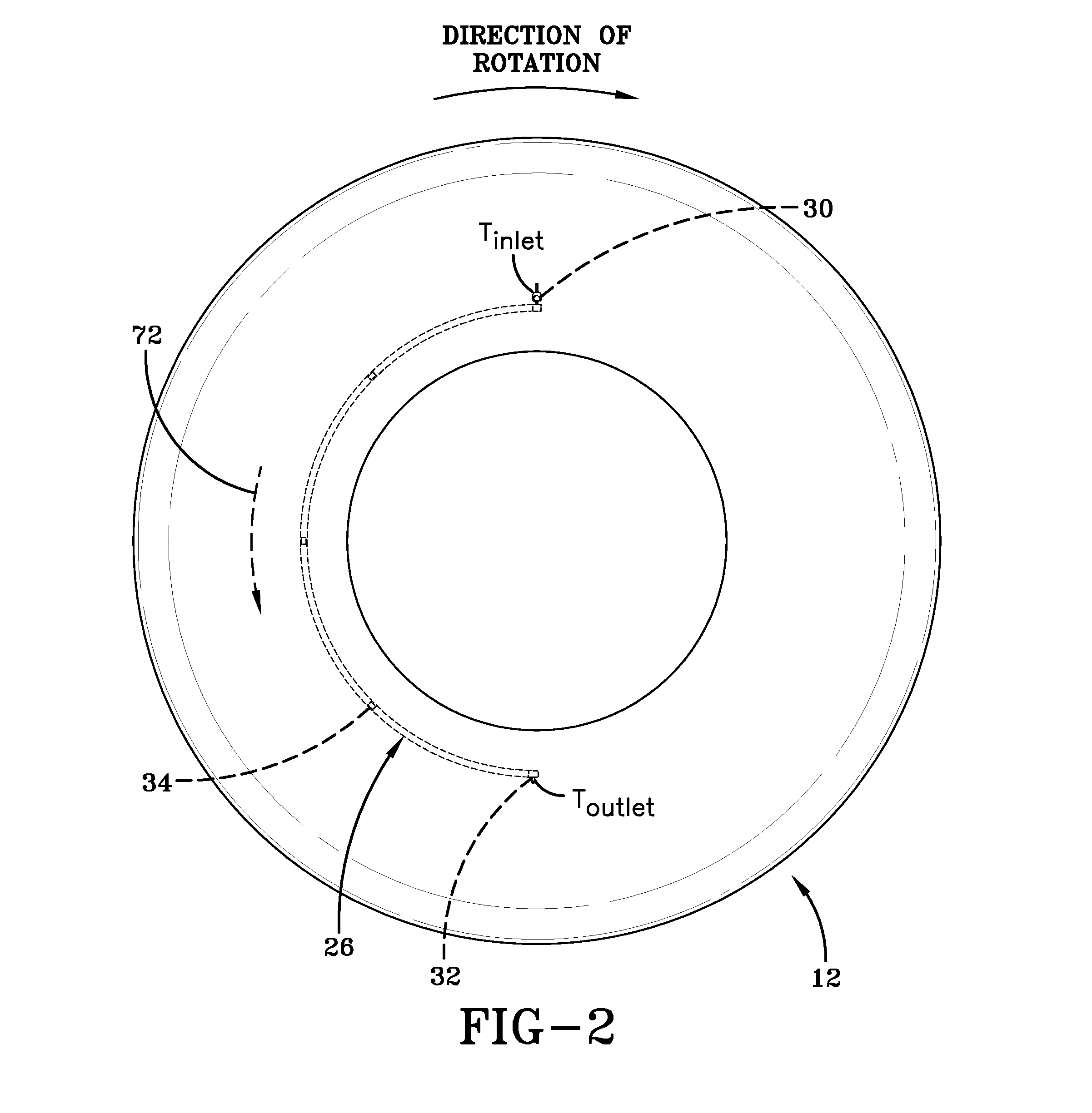 Vein pump assembly for air maintenance tire