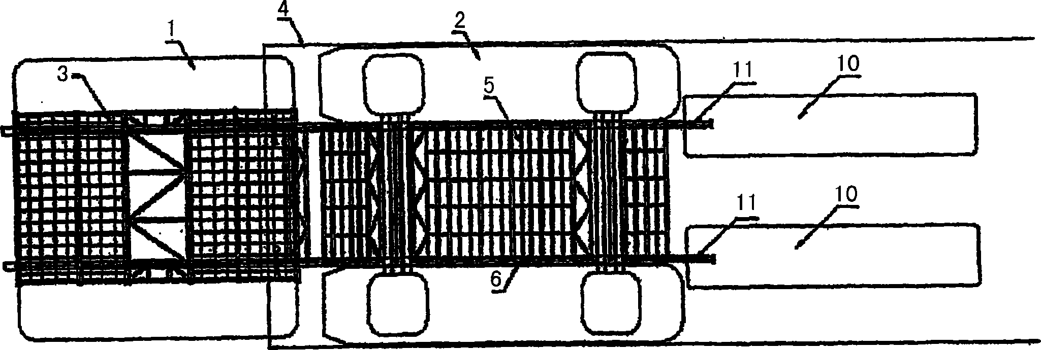 A method of constructing a semi-submersible vessel using dry dock mating