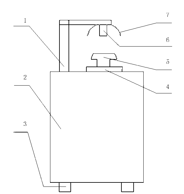 Method and device for detecting assembly outline size of main air bag of automobile