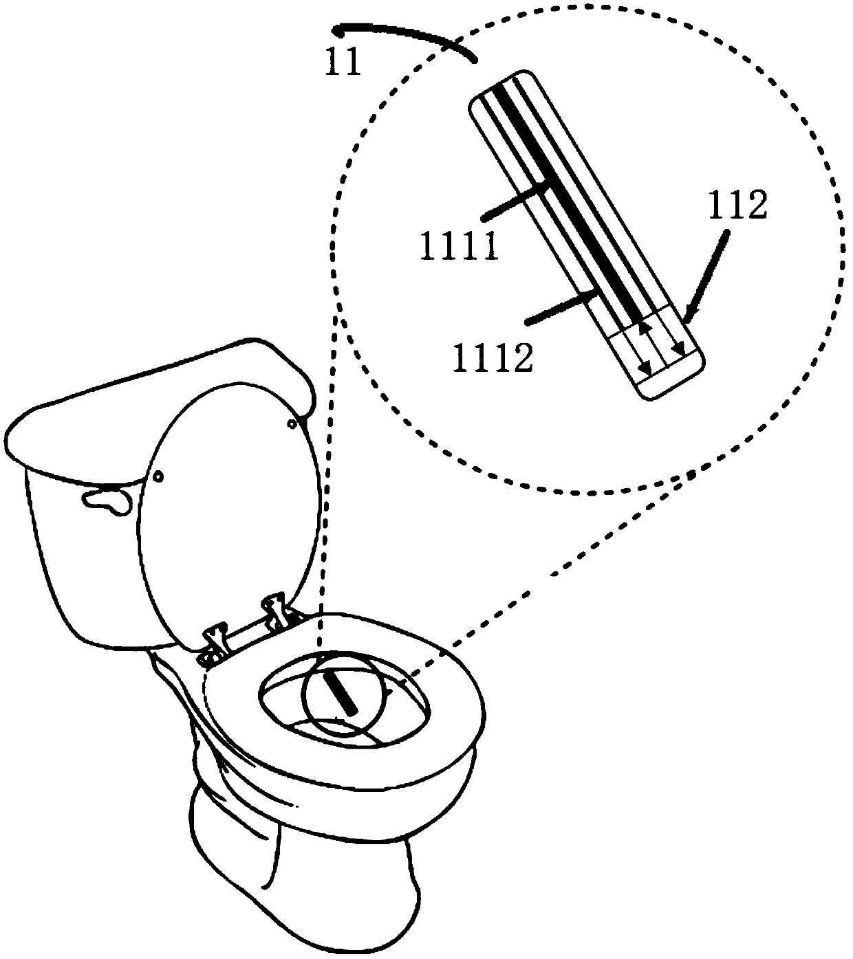 Non-invasive urine online detection system and method for establishing prediction model