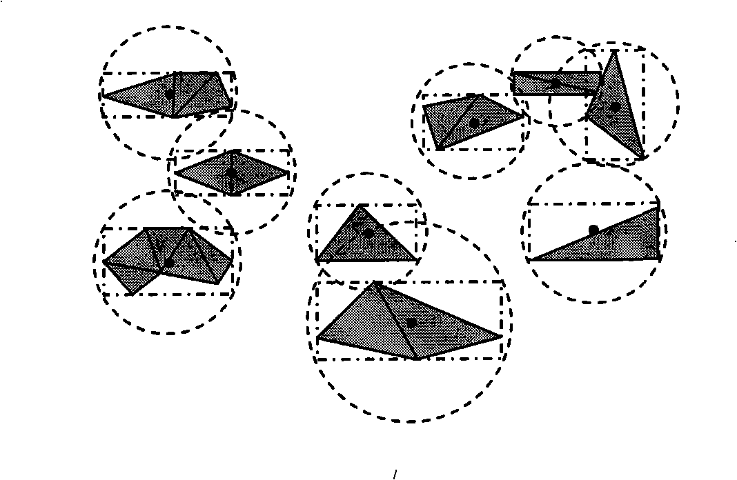 Triangular gridding subdivision curved surface NC tool track fast generation method