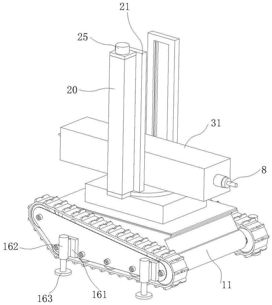 Tunnel water inrush early warning sensor punching device, mounting device and water inrush early warning system