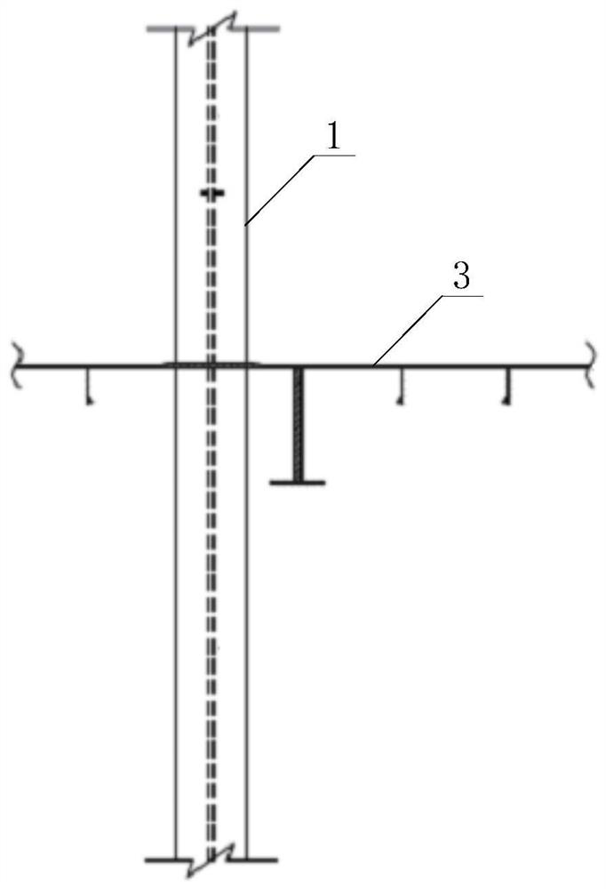 Novel pillar structure for roll-on roll-off ship