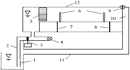 System for confirming vegetation bed bottom resistance and confirming method