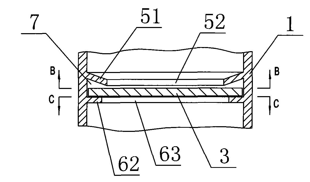 Protective valve seat structure of gate valve