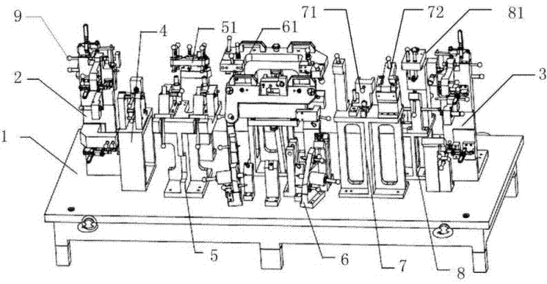 Inspection tool for automobile instrument panel support