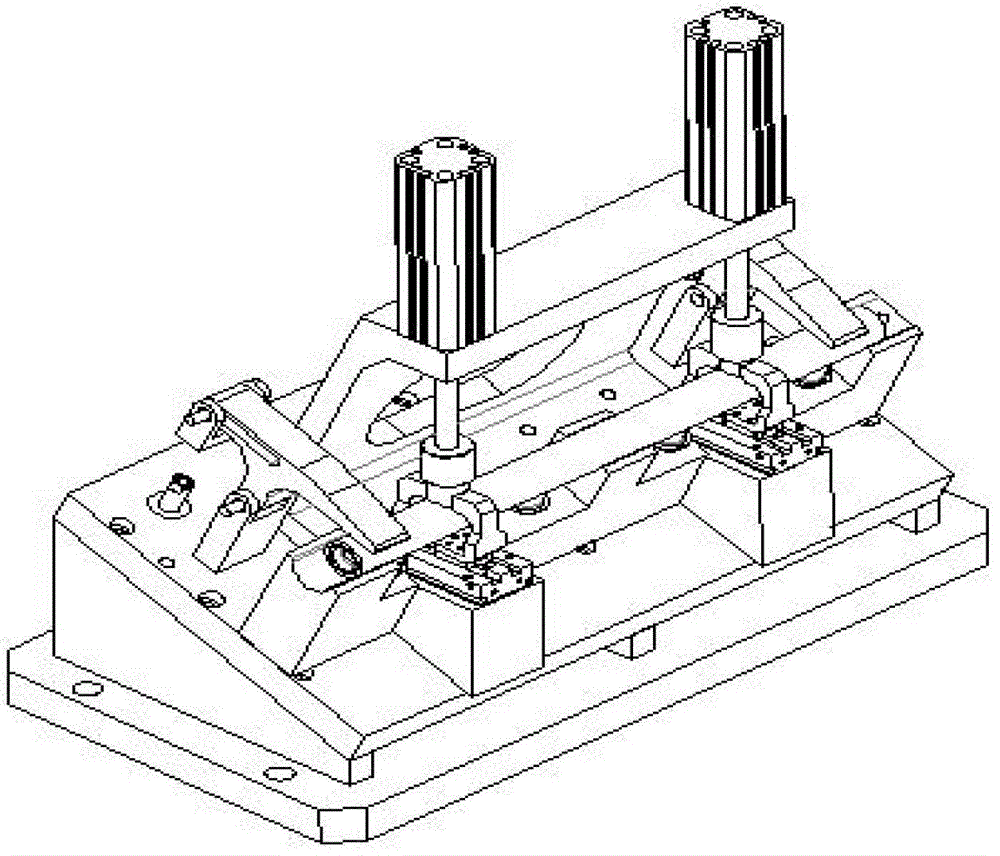 Welding device for joints and round tube of fuel injector