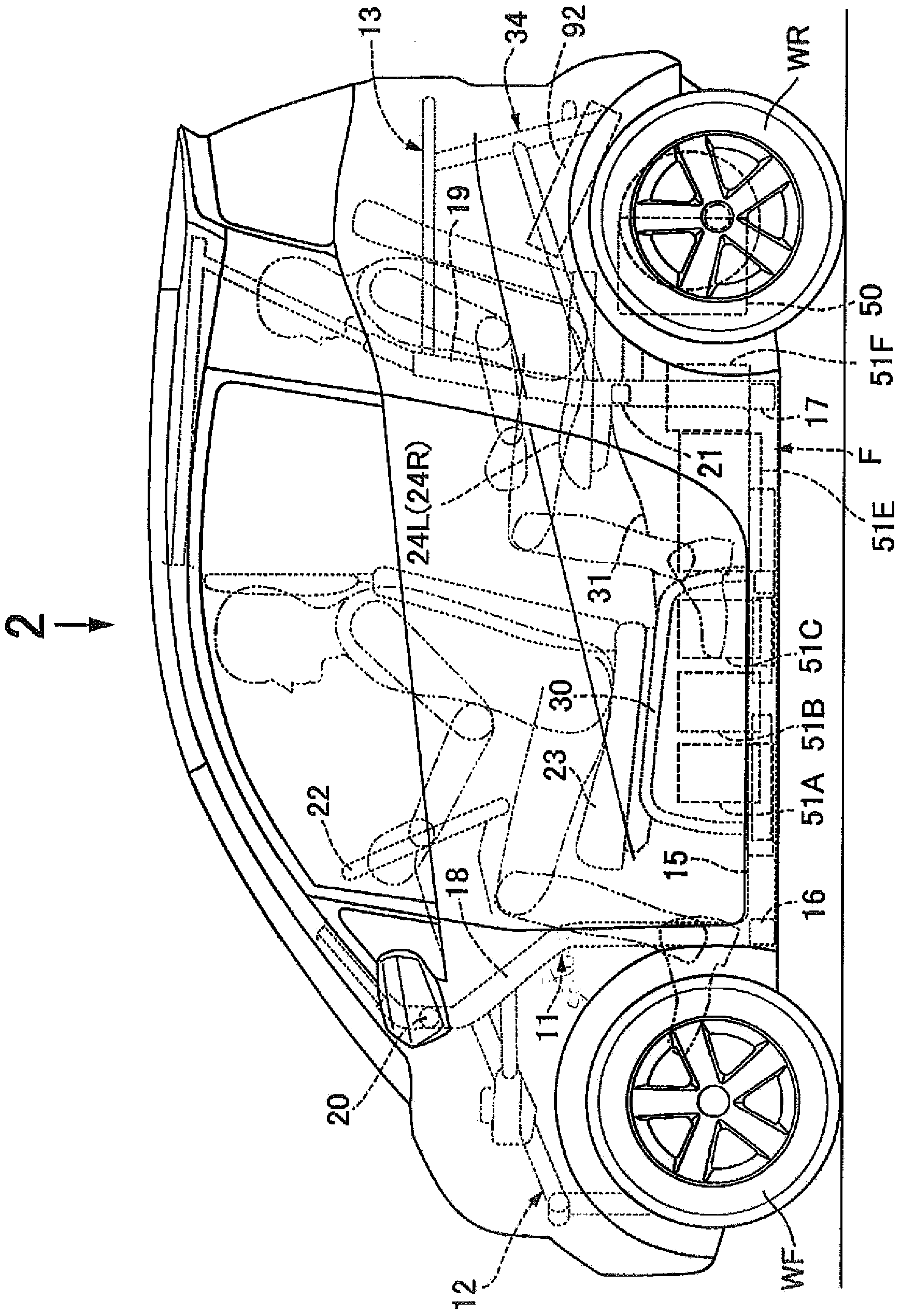 Electrically driven vehicle