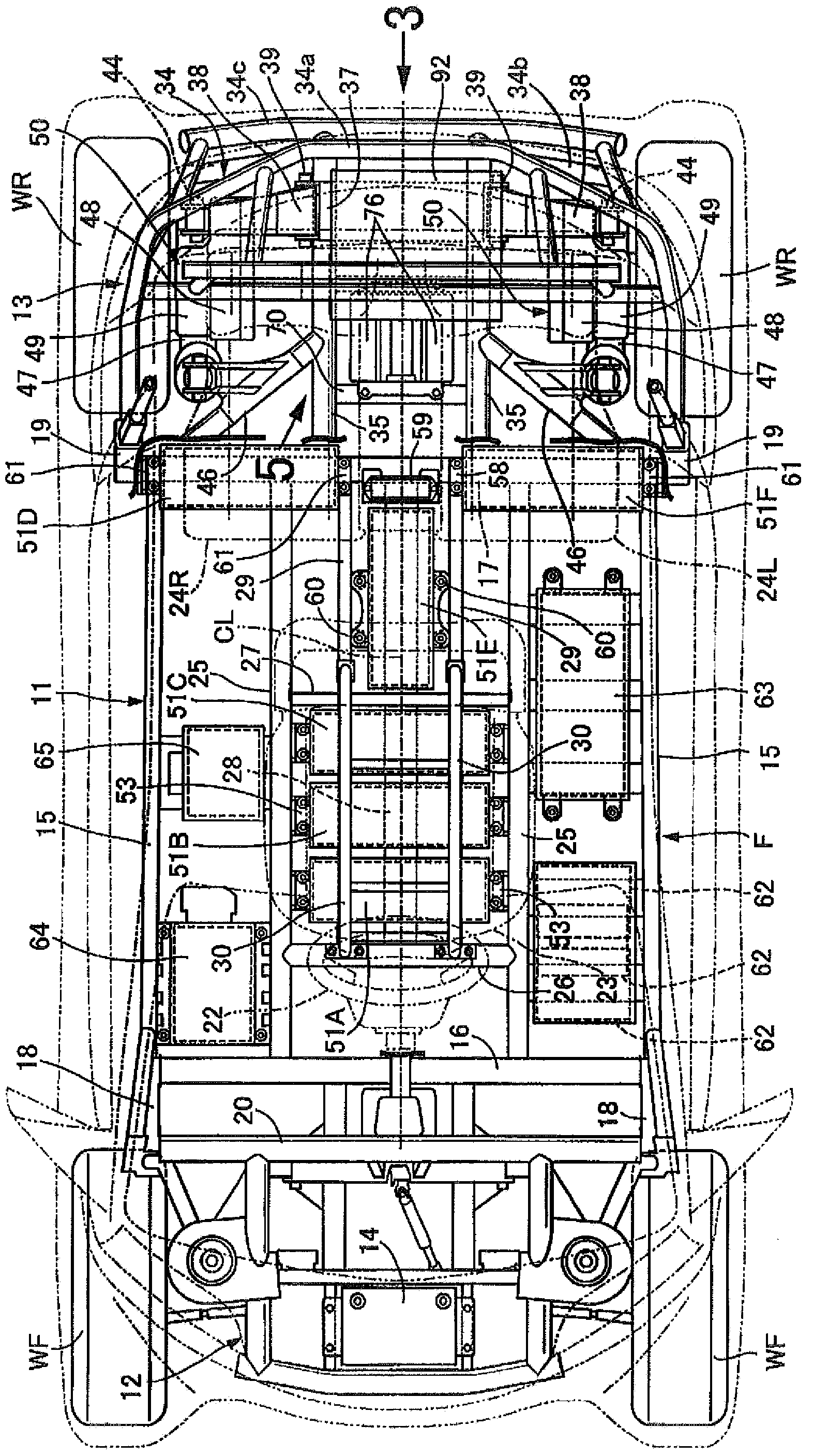 Electrically driven vehicle