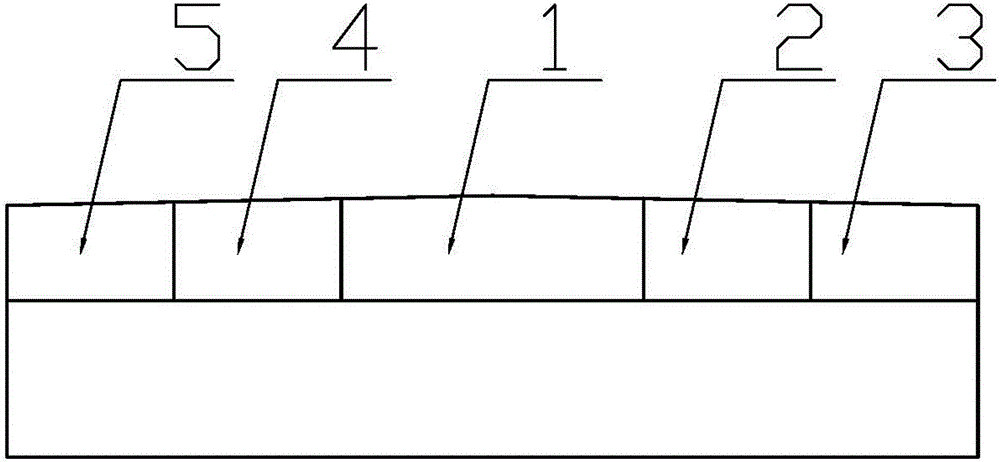 Deck type arch bridge vault padding unloading and reinforcing construction method and application