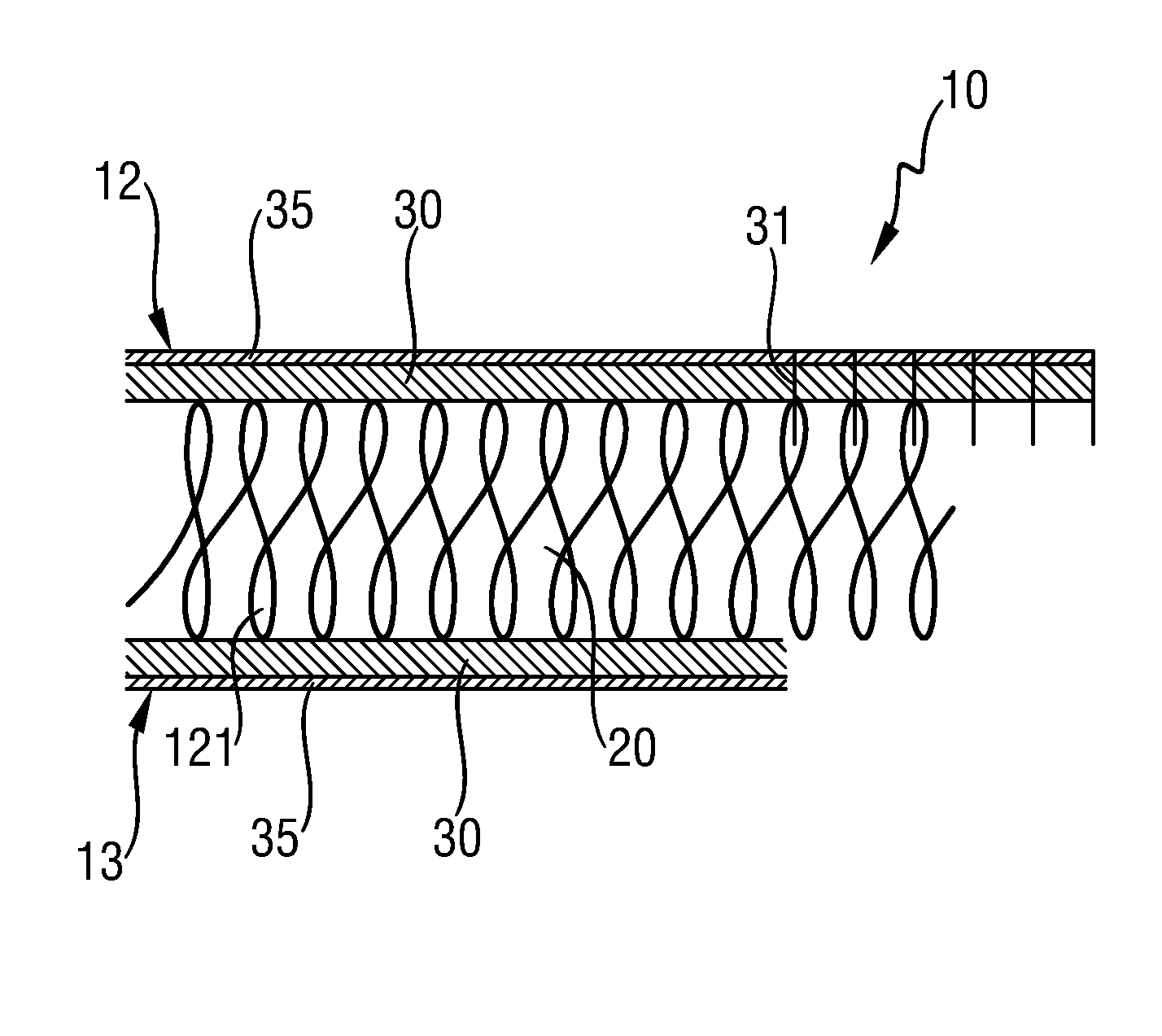 Method for producing a double-layer or triple-layer sound-absorbing panel and corresponding sound-absorbing panel