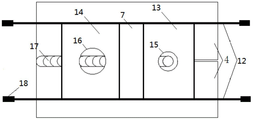 Welding device for preventing welding hot cracking and deformation