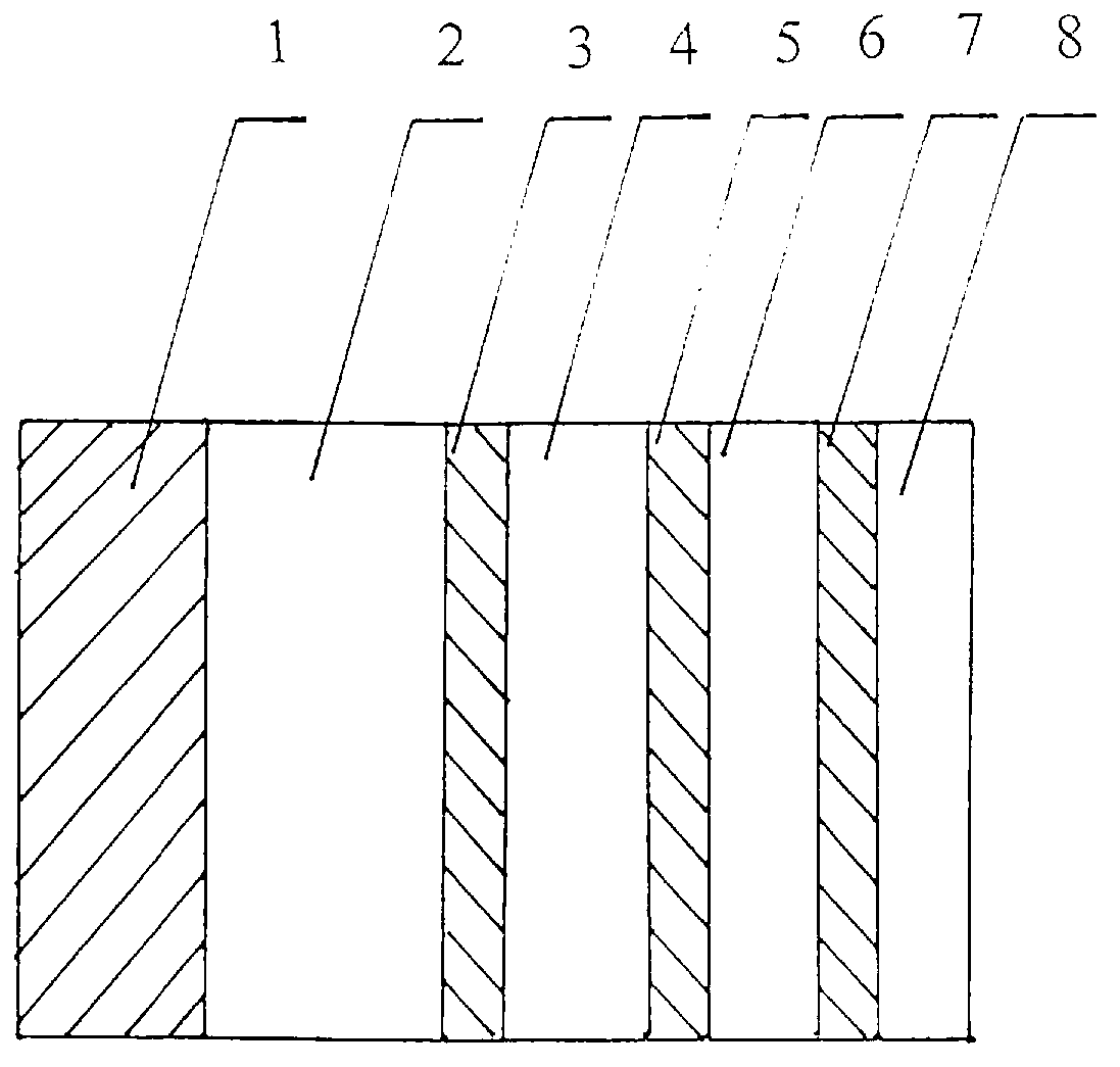 Electromagnetic shielding composite coating resistant to information leakage and radiation pollution