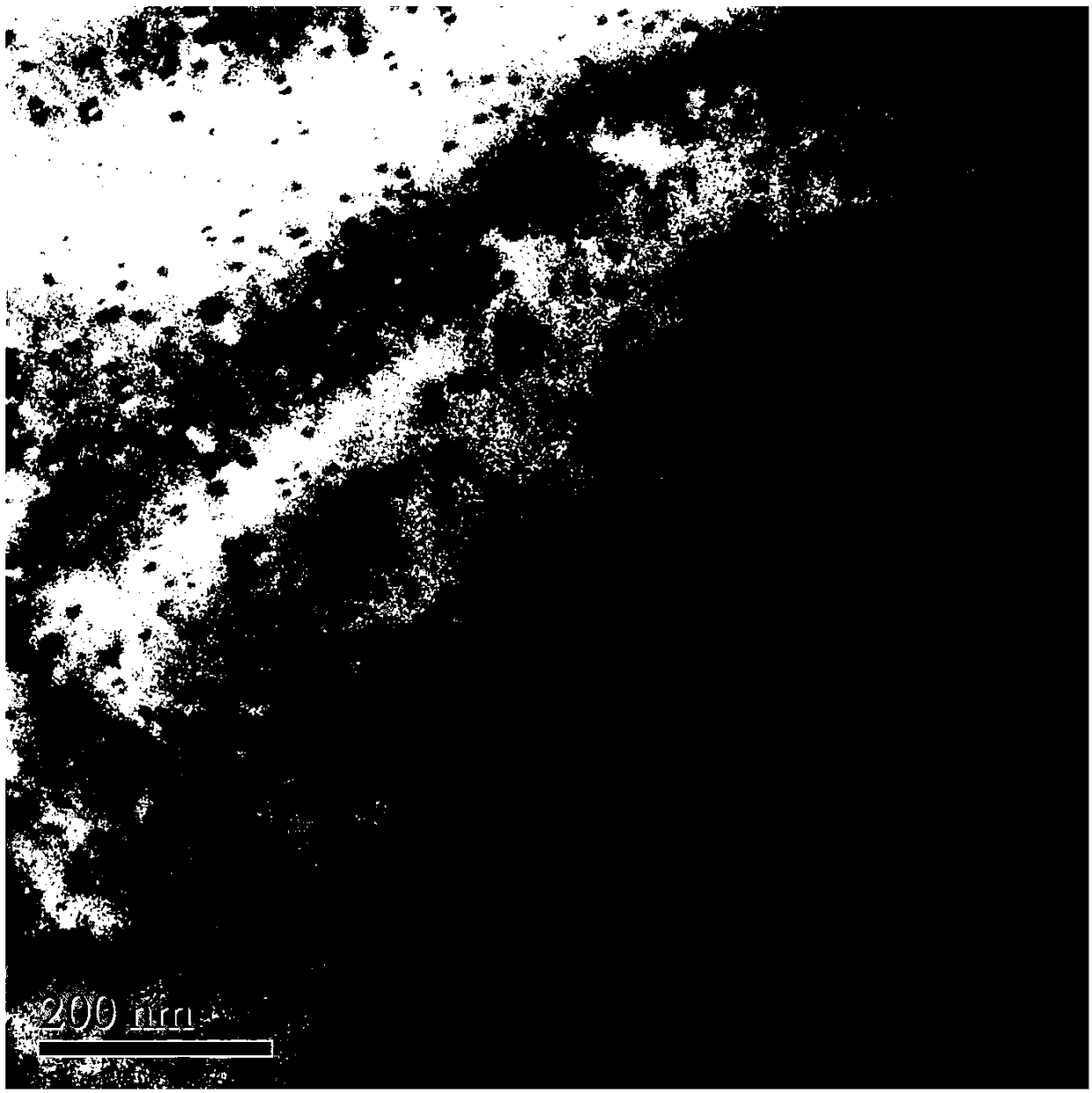 Al-Zn-Mg series aluminum alloy profile material and preparing method thereof