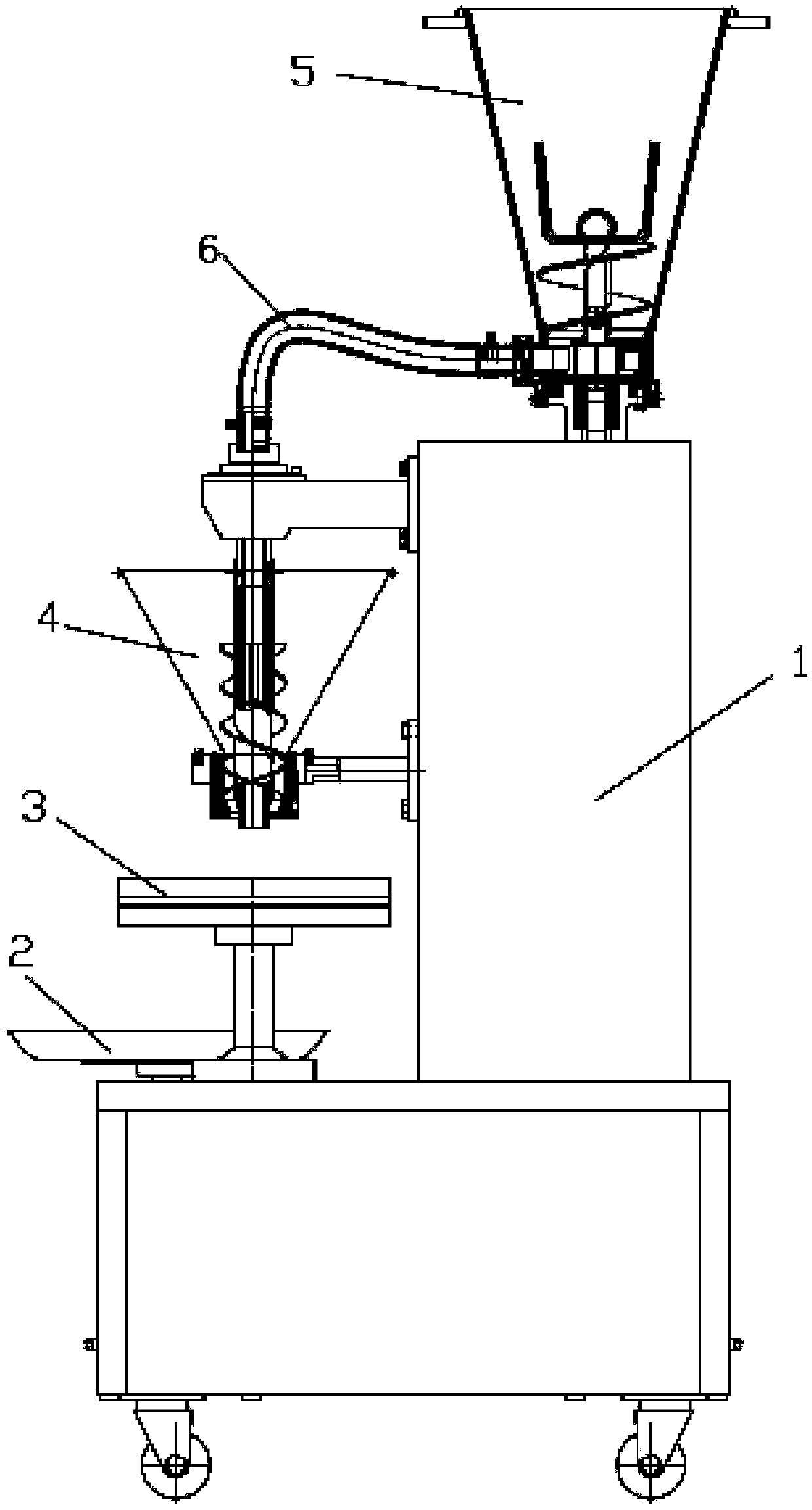 Single-screw miniature glue pudding machine