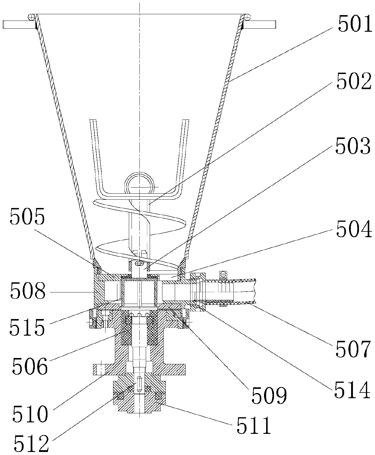 Single-screw miniature glue pudding machine