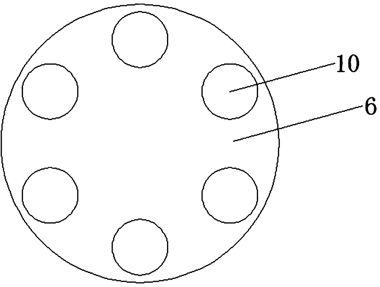 Grain drying device capable of circularly turning and applied to agricultural planting