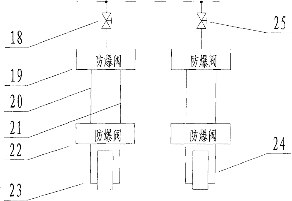 Hydraulic control system of beam transporting vehicle