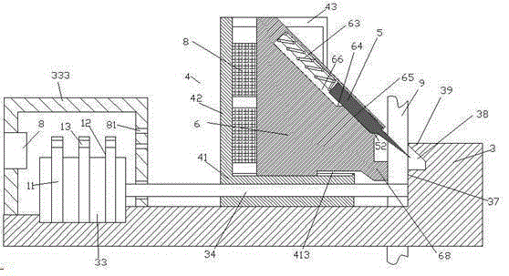 Cutting device used for branch cutting