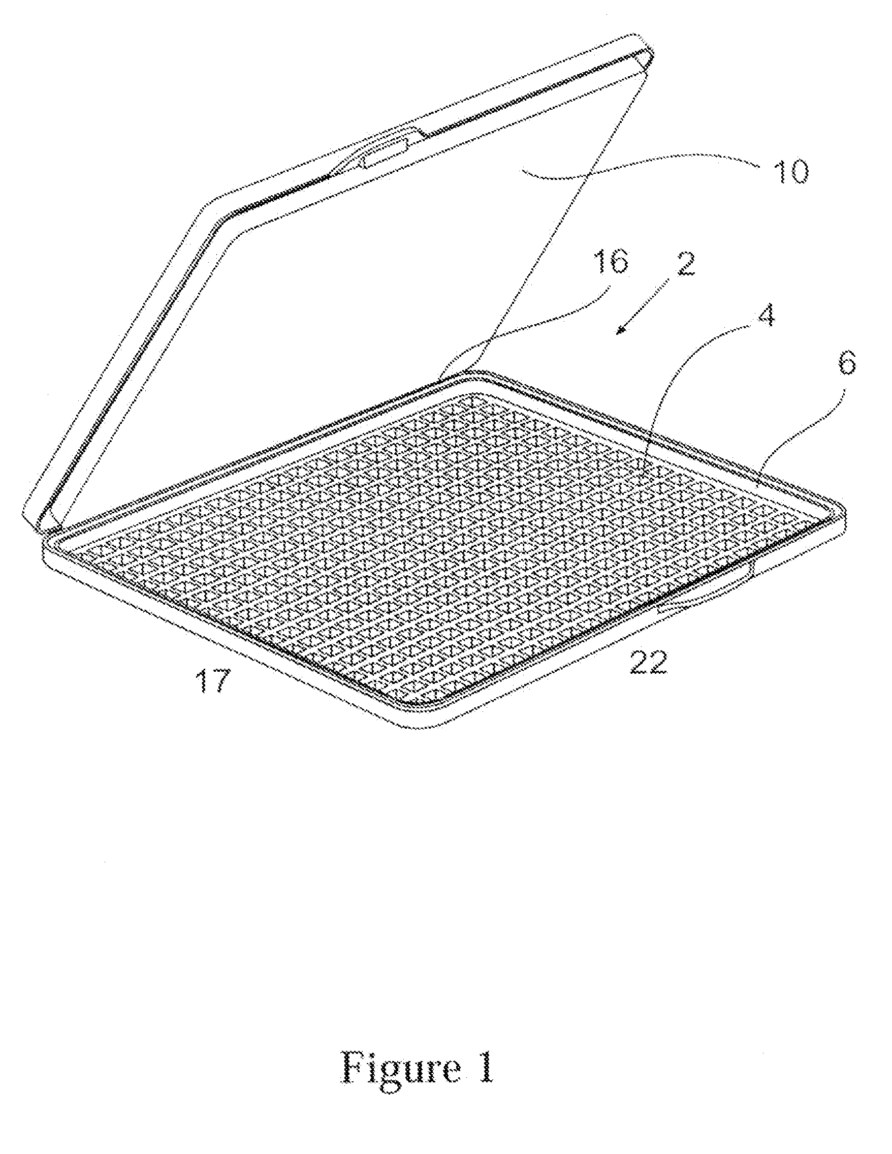 Immunoassay product and process