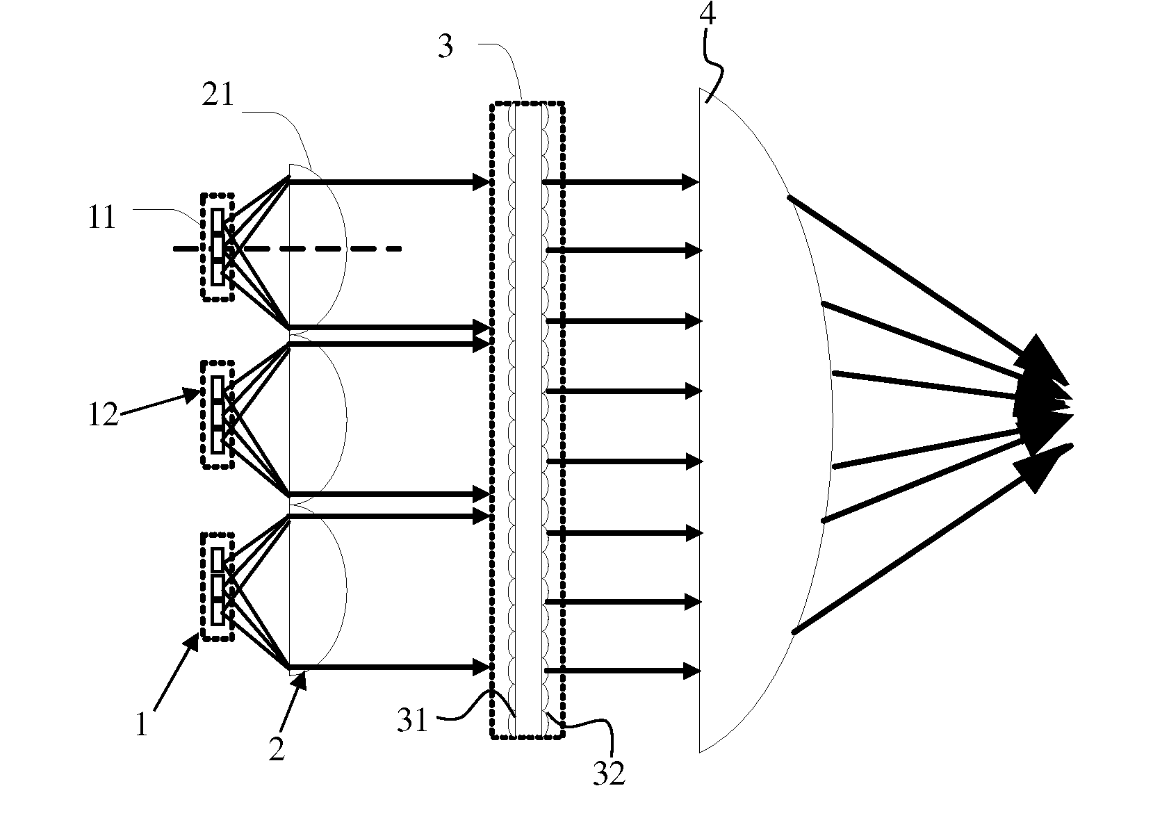 LED unit module, light-emitting device, and light source system