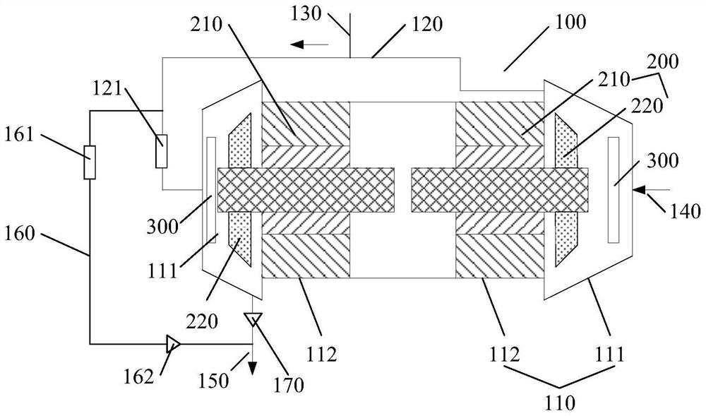 Multi-stage compressor and heat pump system