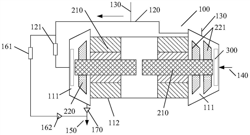 Multi-stage compressor and heat pump system