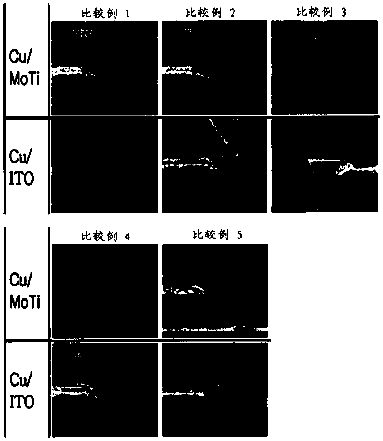 Metal film etching solution composition and etching method using the same