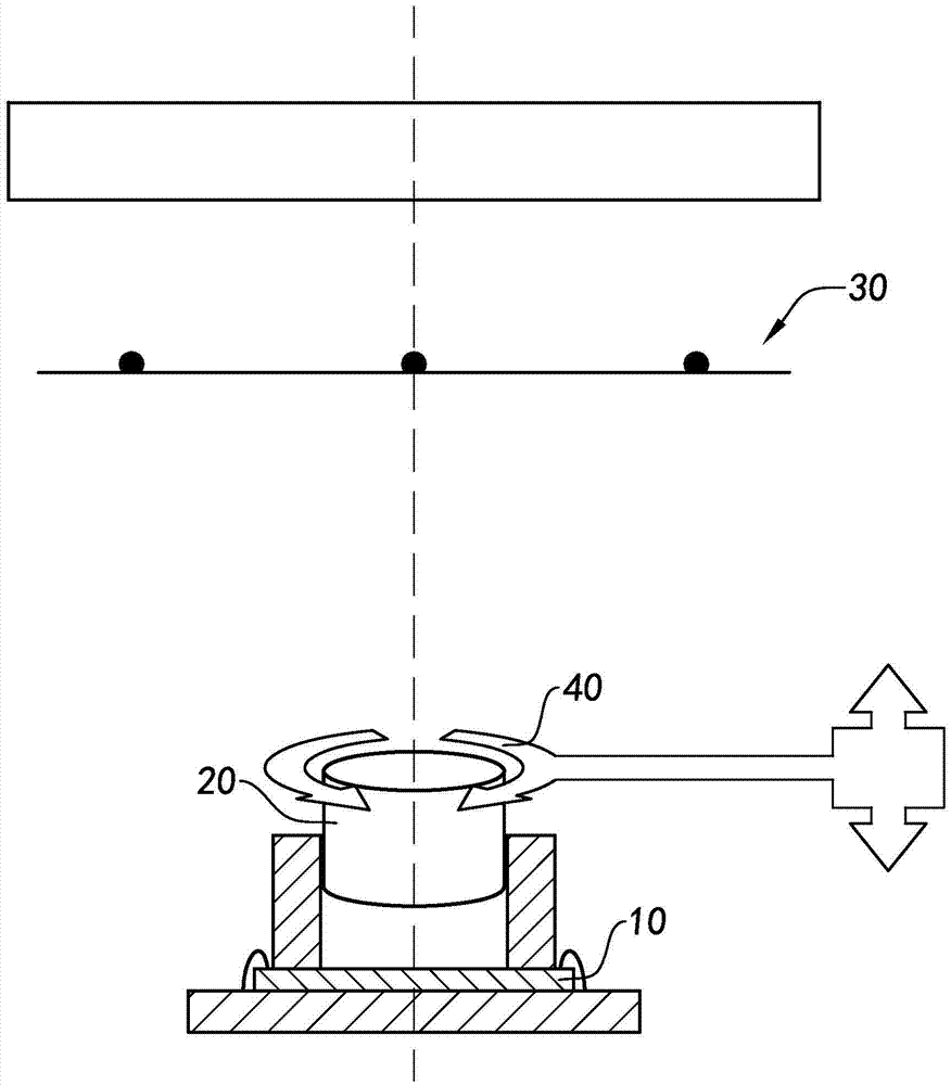 Camera shooting module focusing method based on chromatic aberration