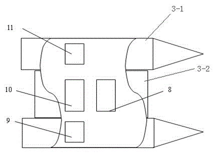 Wind-energy and luminous energy complementation water surface robot