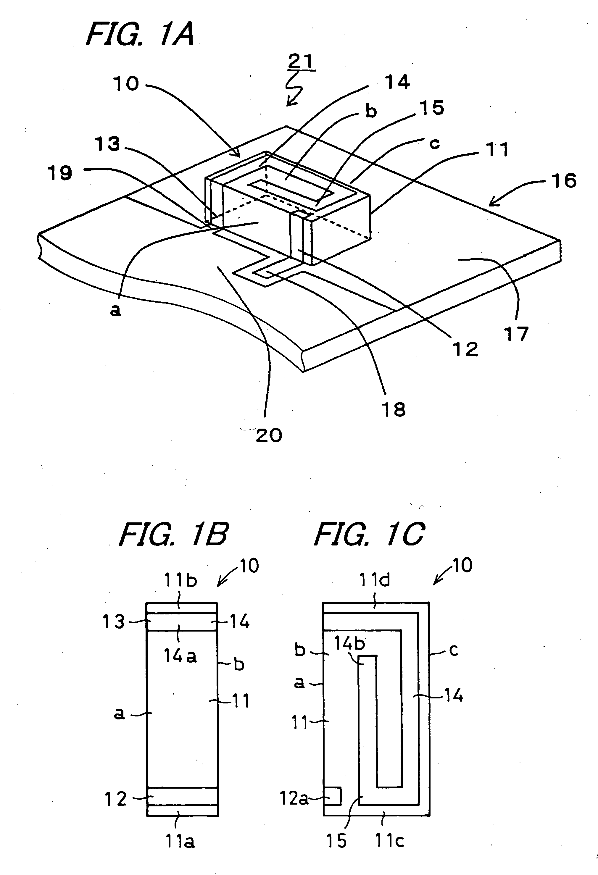 Surface-mount type antenna and antenna apparatus