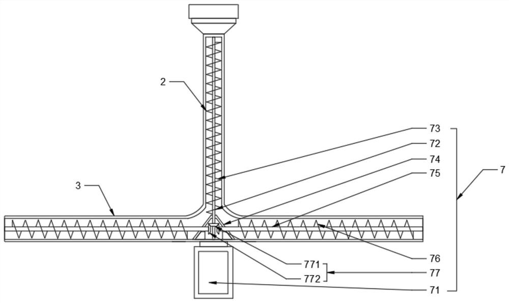 Vacuum cooling device for industrial glucose production