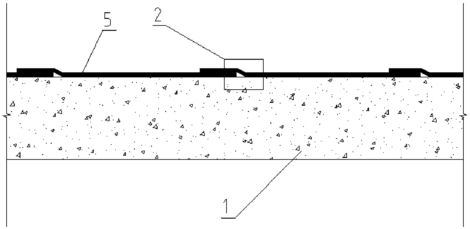 Construction method for improving waterproof effect of coiled materials