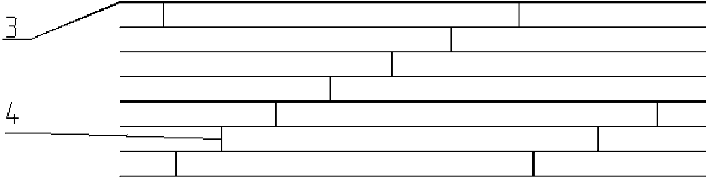 Construction method for improving waterproof effect of coiled materials