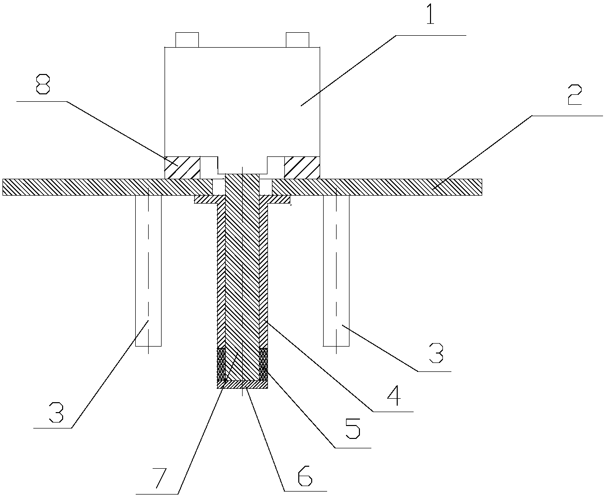 Automatic core taking mechanism and core taking method