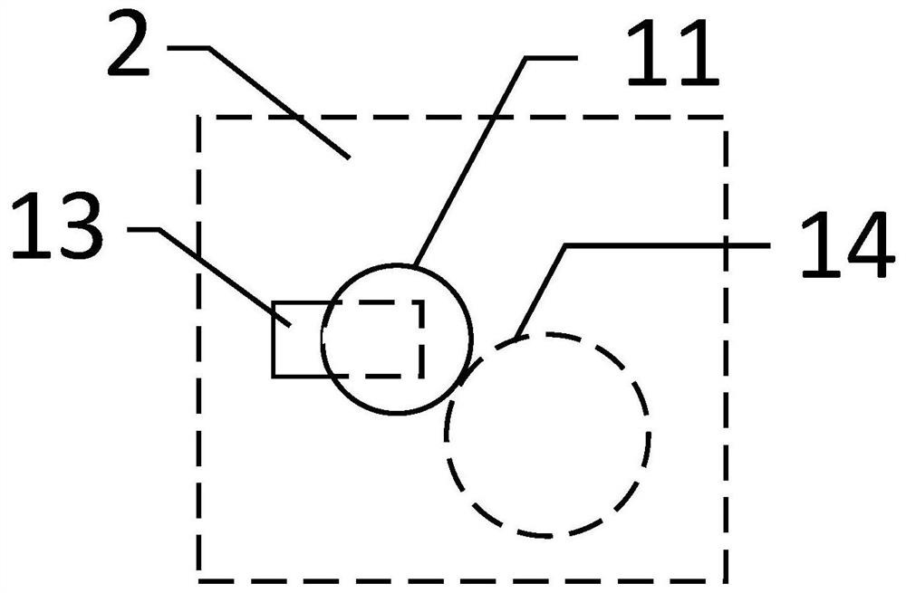 Perforated screen touch compensation method, device and terminal