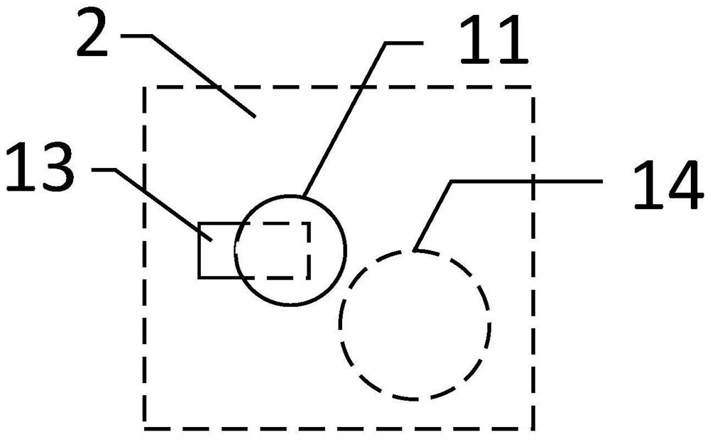 Perforated screen touch compensation method, device and terminal