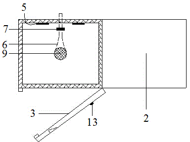 Damp-proof express cabinet and application method thereof