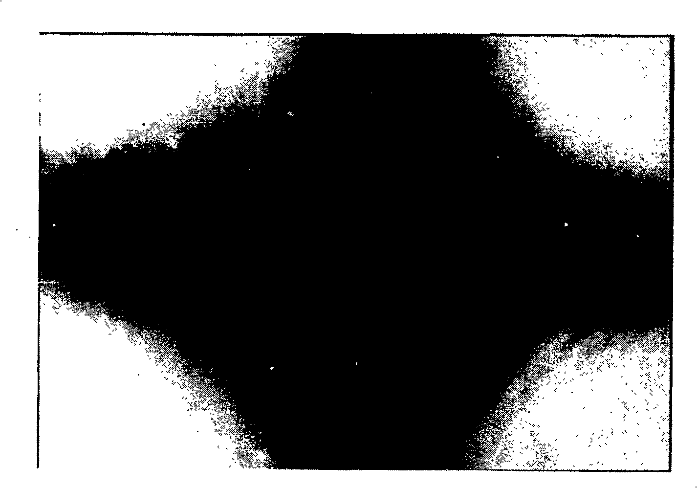 Method for preparing liquid crystal vertical oriented membrane