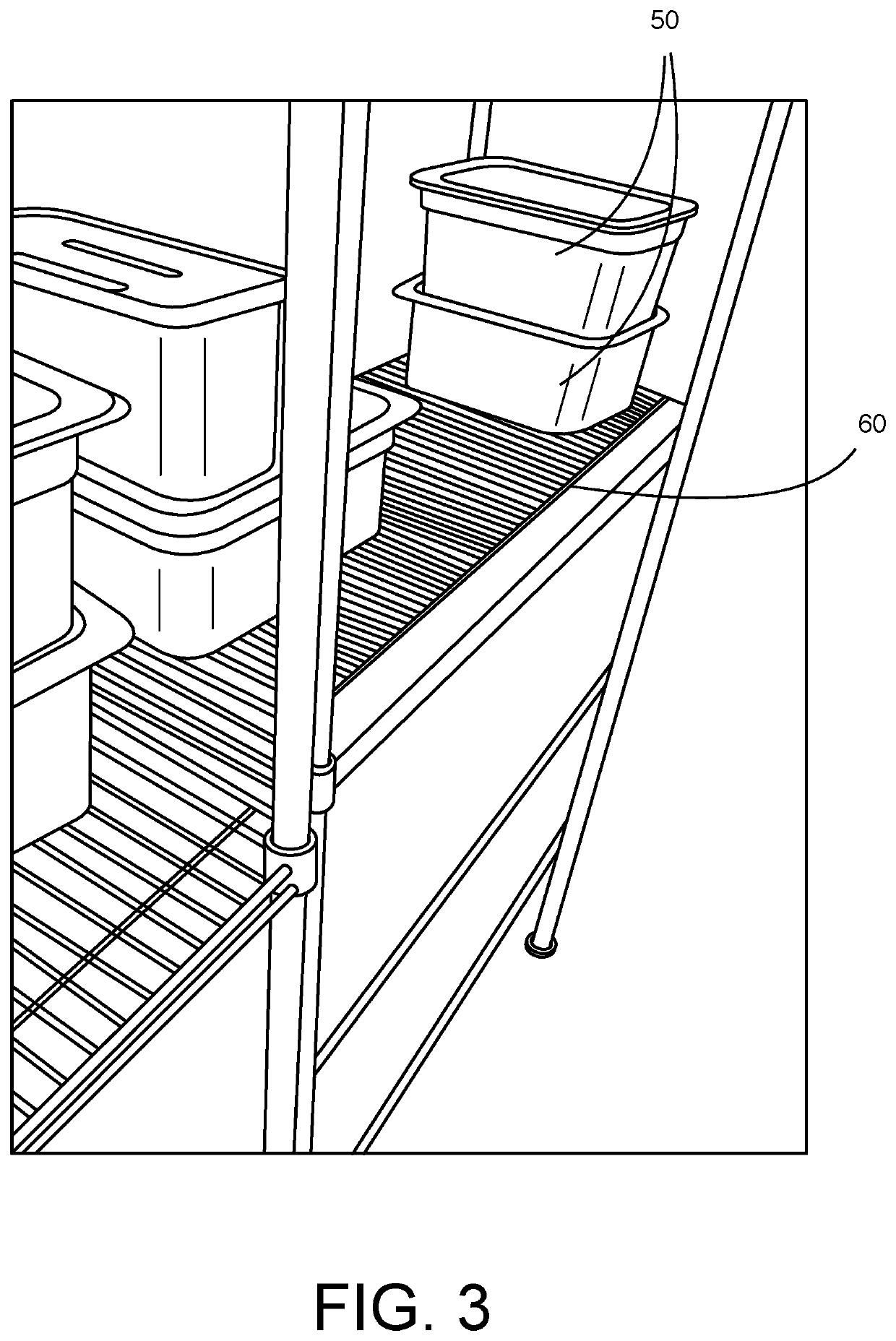 Bain-maries and cold table pan and pan liner system