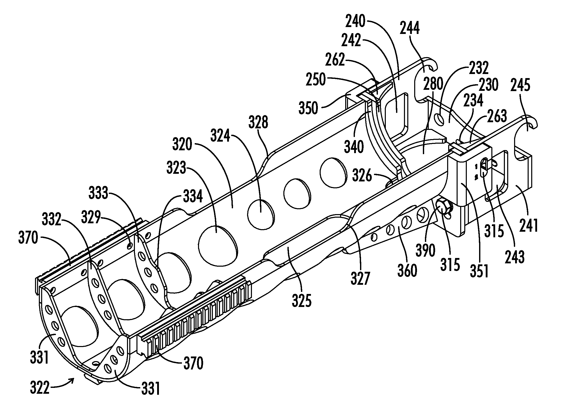 Accessory bracket for firearm mount