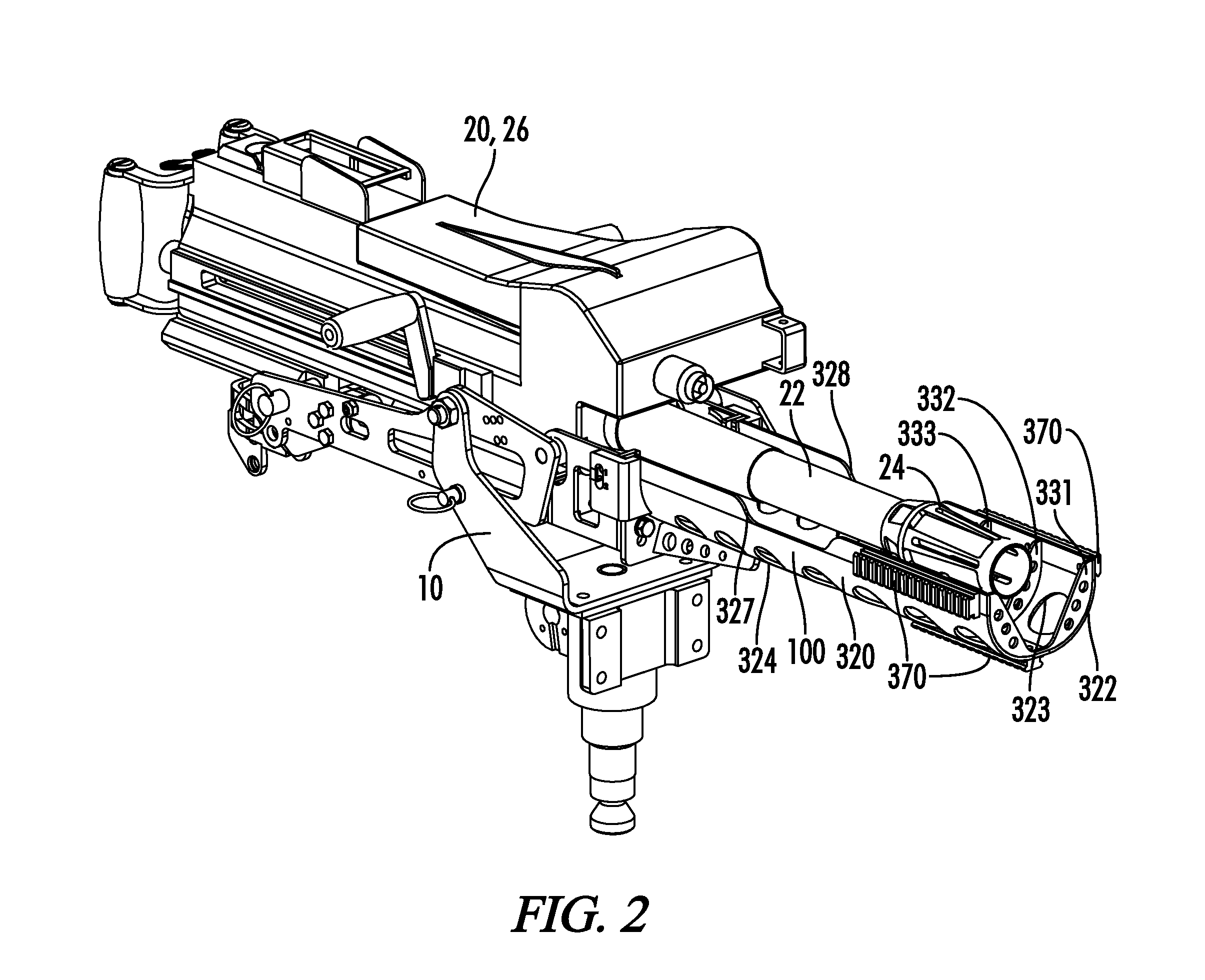 Accessory bracket for firearm mount